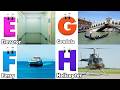 ABC Song Phonics, Transportation Song, ABC Song, Alphabet Educational Song A to Z for kids