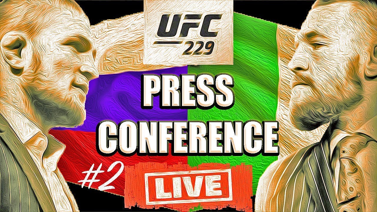 🔴 UFC 229 CONOR MCGREGOR vs KHABIB NURMAGOMEDOV PRESS CONFERENCE 2 LIVE REACTION