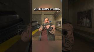 When things escalate in GTA IV #gta #gtaiv #gta4