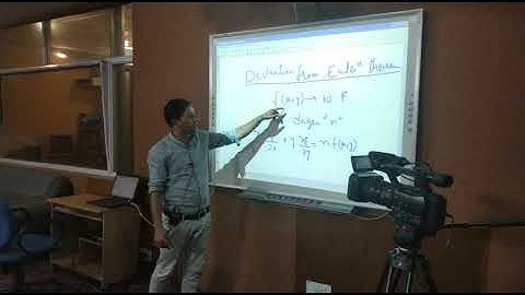 Deduction from Euler