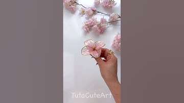 DIY Crystal  flower 🌸