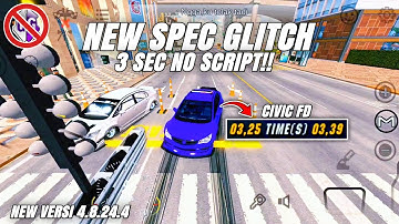 NEW SPEC GLITCH 3 SEC!! CIVIC FD VERSI 4.8.24.4 - CAR PARKING MULTIPLAYER