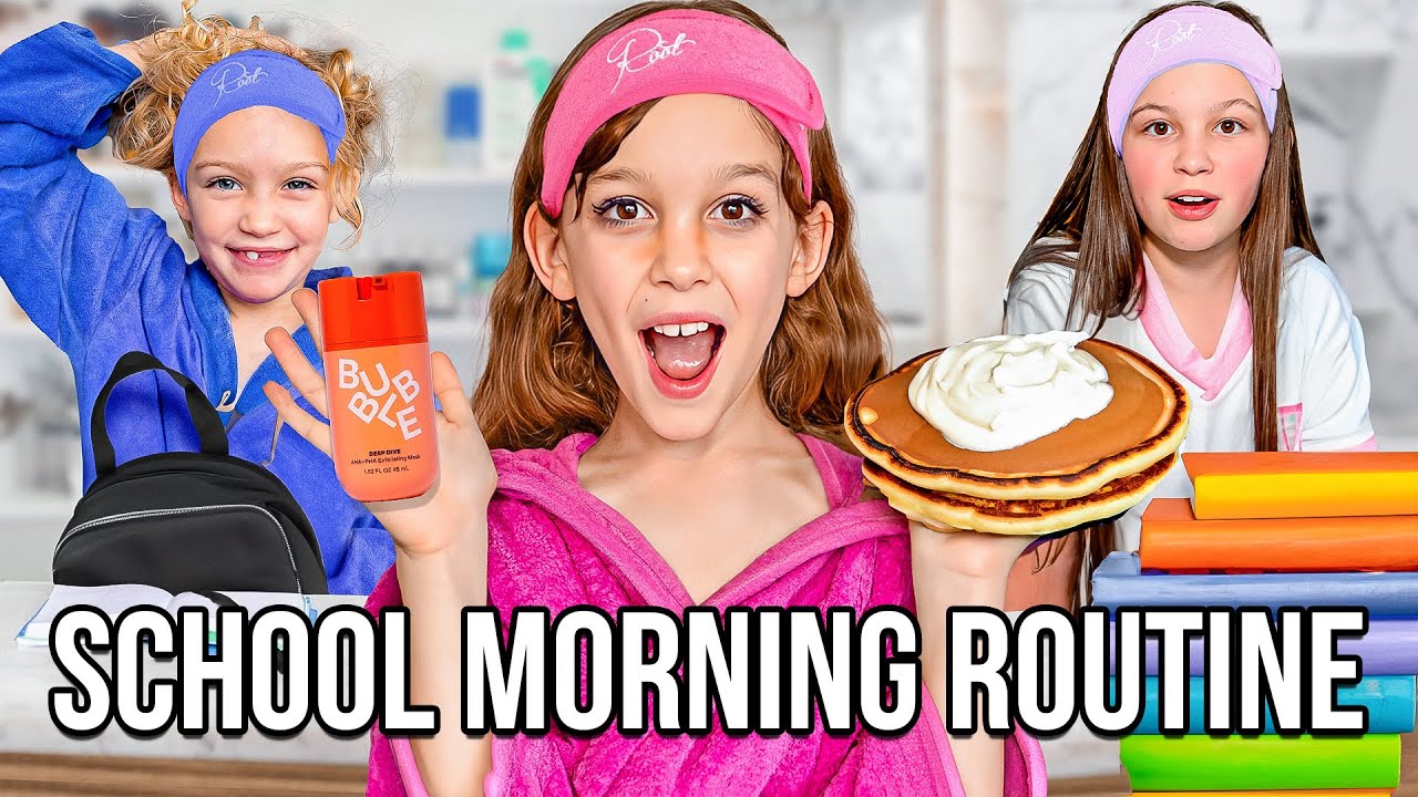 *НОВАЯ* ШКОЛЬНАЯ УТРЕННЯЯ рутина (первый день в новой школе)
