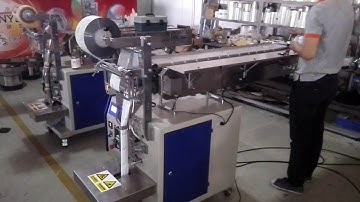 Drywall screw counting packing machine