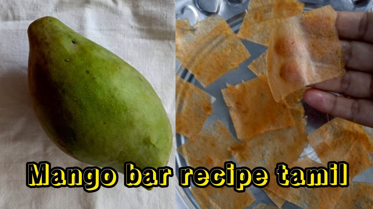 Mango bar recipe tamil How to make mango bar recipe in tamil RaginiArt YouTube