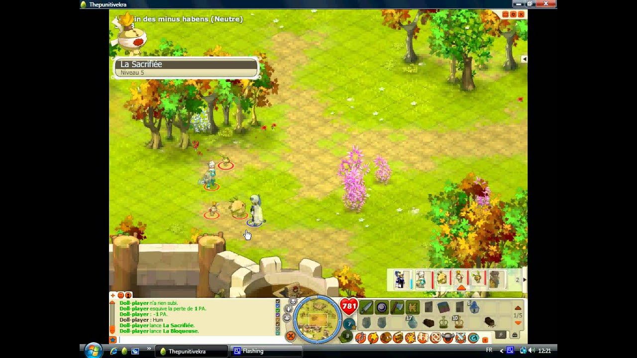 Pvp allister bas lvl Player-Doll vs cra et sram..