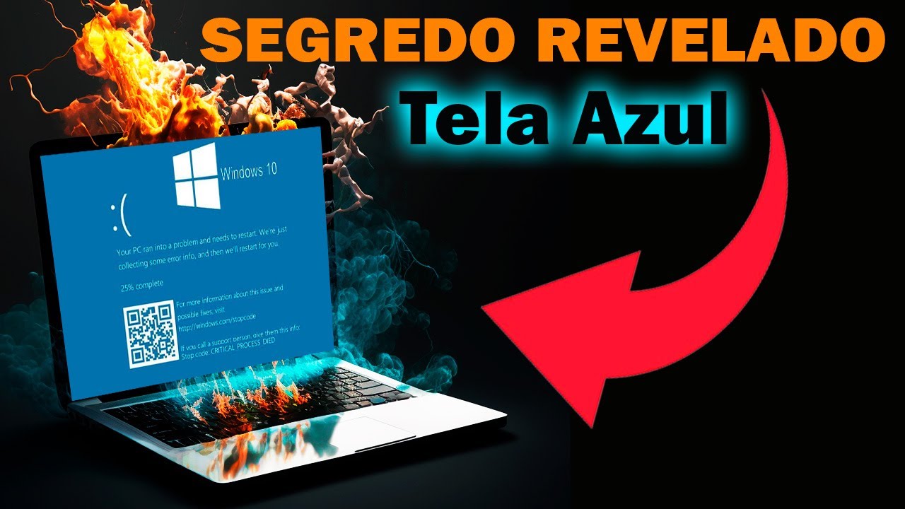 ( Resolvido ) COMO SE LIVRAR DA TELA AZUL NO PC - 2023 - YouTube