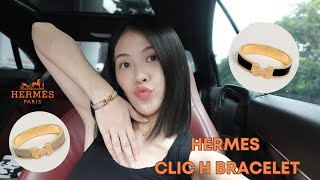 รีวิวกำไล Hermes Clic H Bracelet