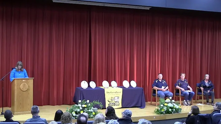 Belleville Schools 2022 Wall of Fame Ceremony