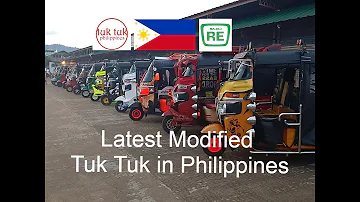 Latest Modified Tuk Tuk in Philippines - Bajaj RE