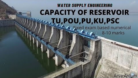 Capacity of balancing reservoir || Service Reservoir || TU,PU,PoU,KU,PSC || 100% marks