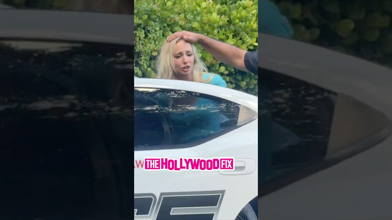 Natalie Reynolds Gets Arrested When Caught Making An OF Video In Her Car In Miami, FL