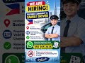 🚗 Filipino Company & Family Driver Needed | Dubai #uaejobs #hiringnow #jobsearch #driverjobs