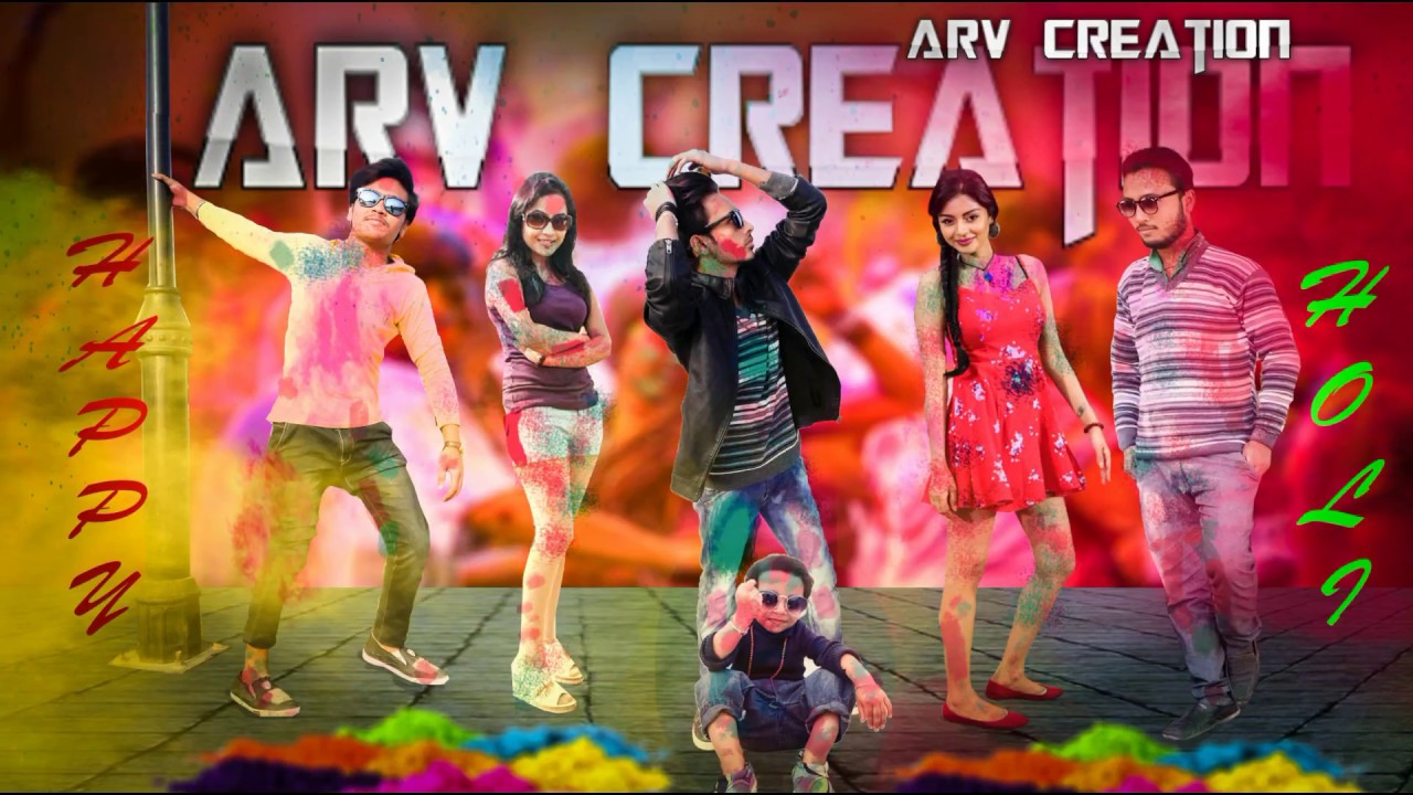 HOLI SPECIAL EDITING TUTORIAL || Edit By ARV Creation