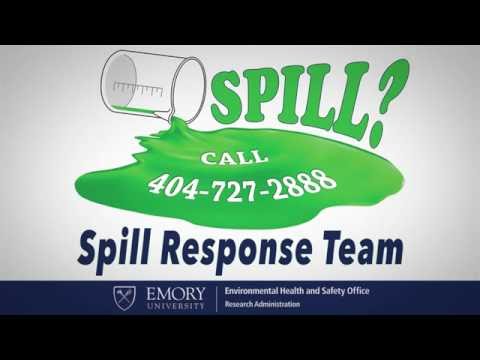 EHSO: Emory University Spill Response Team - EHSO: Emory University Spill Response Team