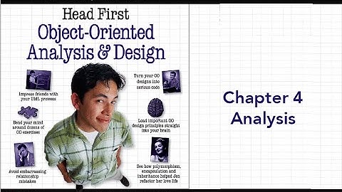 Head First Object-Oriented Analysis and Design Ch4: Analysis [Arabic]