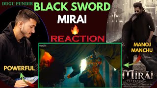 Mirai-The Black Sword Glimpse🔥REACTION🔥TELUGU | Teja Sajja | Manoj Manchu | AMAZING🔥DUGU PUNDIR |