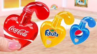 Yummy Honey Coca Fanta or Pepsi Jelly 🍯 Delightful Miniature CakJelly Step by Step 🍒 Mini Baking by Mini Baking 71,295 views 3 weeks ago 33 minutes