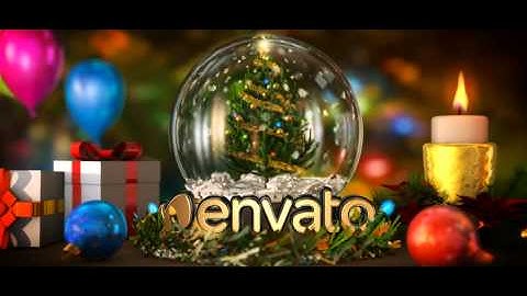 Merry Christmas Snow Globe Intro