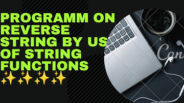 8086 program to reverse a string