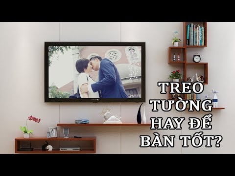 Video: Làm Thế Nào để Treo TV Trên Tường Mà Không Cần Giá Treo đặc Biệt?