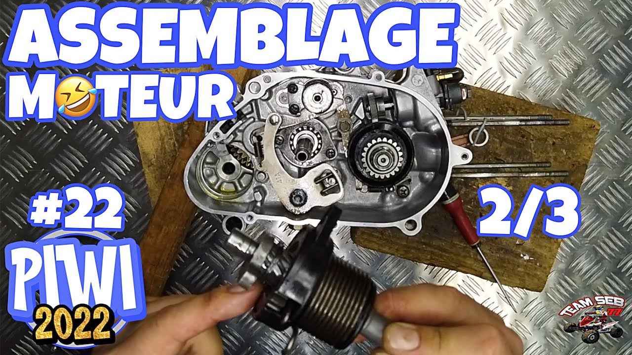 ASSEMBLAGE MOTEUR PW80 #22