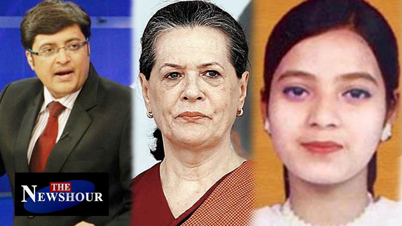 IshratFile Can Gandhis Wash Their Hands Off The Newshour Debate 20th April 2016 YouTube