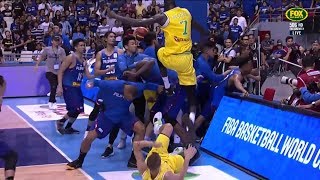 FIBA WC qualifier Philippines vs Australia brawl and 5 vs 3 aftermath