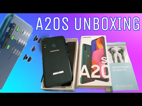 Samsung Galaxy A20S Unboxing and REVIEW Philippines Tagalog-English