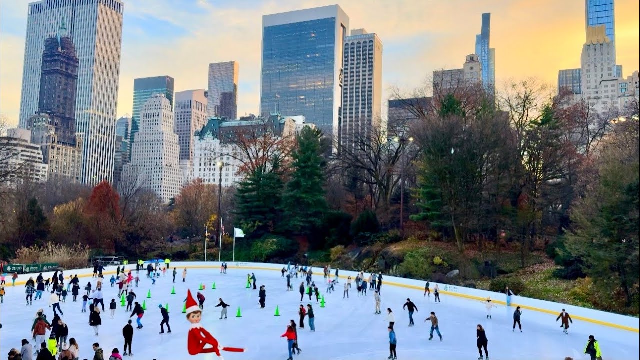 Ice Skating in Central Park 2023