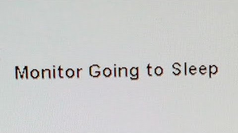 Monitor Going to Sleep 💤 | Solution #blackscreen