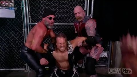AEW Dynamite 2/15/2023 - Hangman Page Is Ambushed Backstage By Kip Sabian, The Blade & The Butcher!