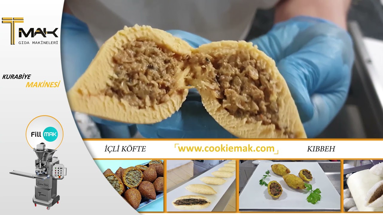 İçli Köfte Yapma Makinesi - Kibbeh Machine (FillMAK)