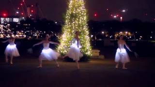 Snowflake Ballerinas - Ballet Dancers - LED Snowflake Ballerinas