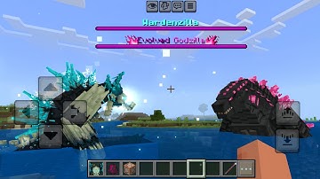[Part 2] Evolved Godzilla Vs Wardenzilla | Kaiju Craft X Monster Verse ADDON UPDATE in Minecraft