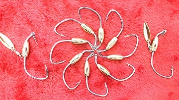 Hướng dẫn làm lưỡi câu mồi mềm NFF, lưỡi câu được làm từ siêu thép C70