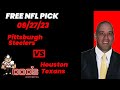 NFL Picks - Pittsburgh Steelers vs Houston Texans Prediction, 9/27/2023 Week 4 NFL Expert Best Bets