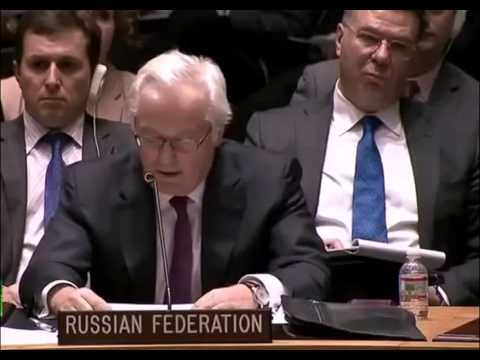 Выступление В.Чуркина в