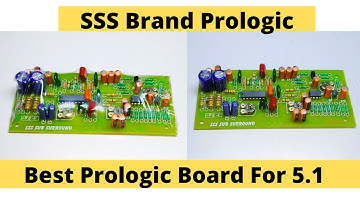 SSS Prologic Board Full Details | SSS Brand Surround Center Subpre Board | VOLTAMPS.