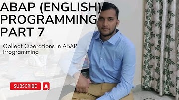 E3.7  Collect Operation in ABAP Programming