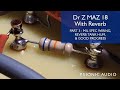 Dr z maz 18 with reverb  part 3  mil spec wiring reverb tank hum  good progress