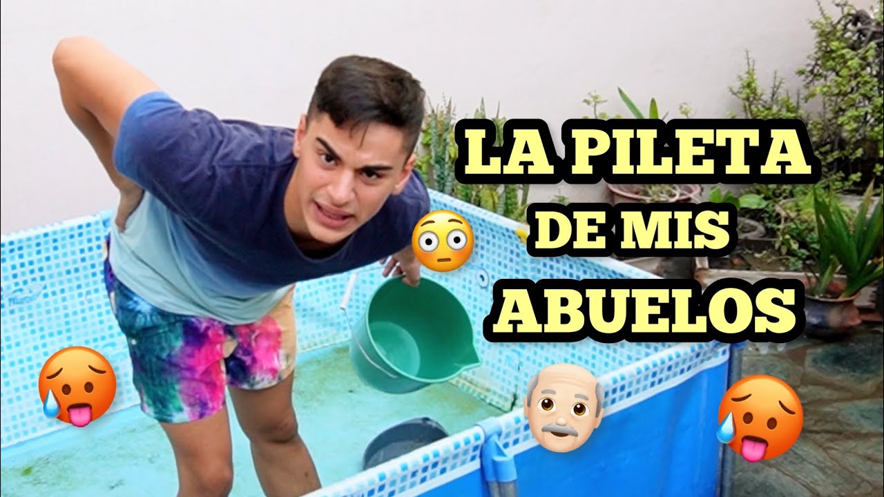 DESARMANDO LA PILETA DE MIS ABUELOS😱