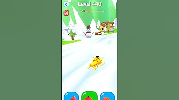 440LEVEL.Shape shifting game very cool and gnarly hyper casual game #shapeshifting#gamevideos#shorts