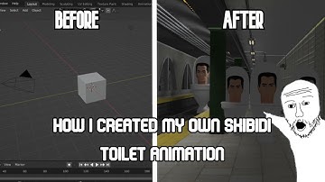 🚽¡How i created my own skibidi toilet animation!🚽
