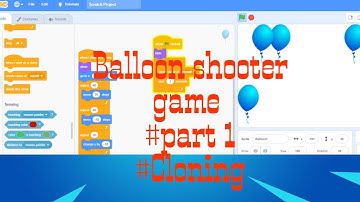 Learn the concept of cloning using balloon shooter game using scratch 3.0.