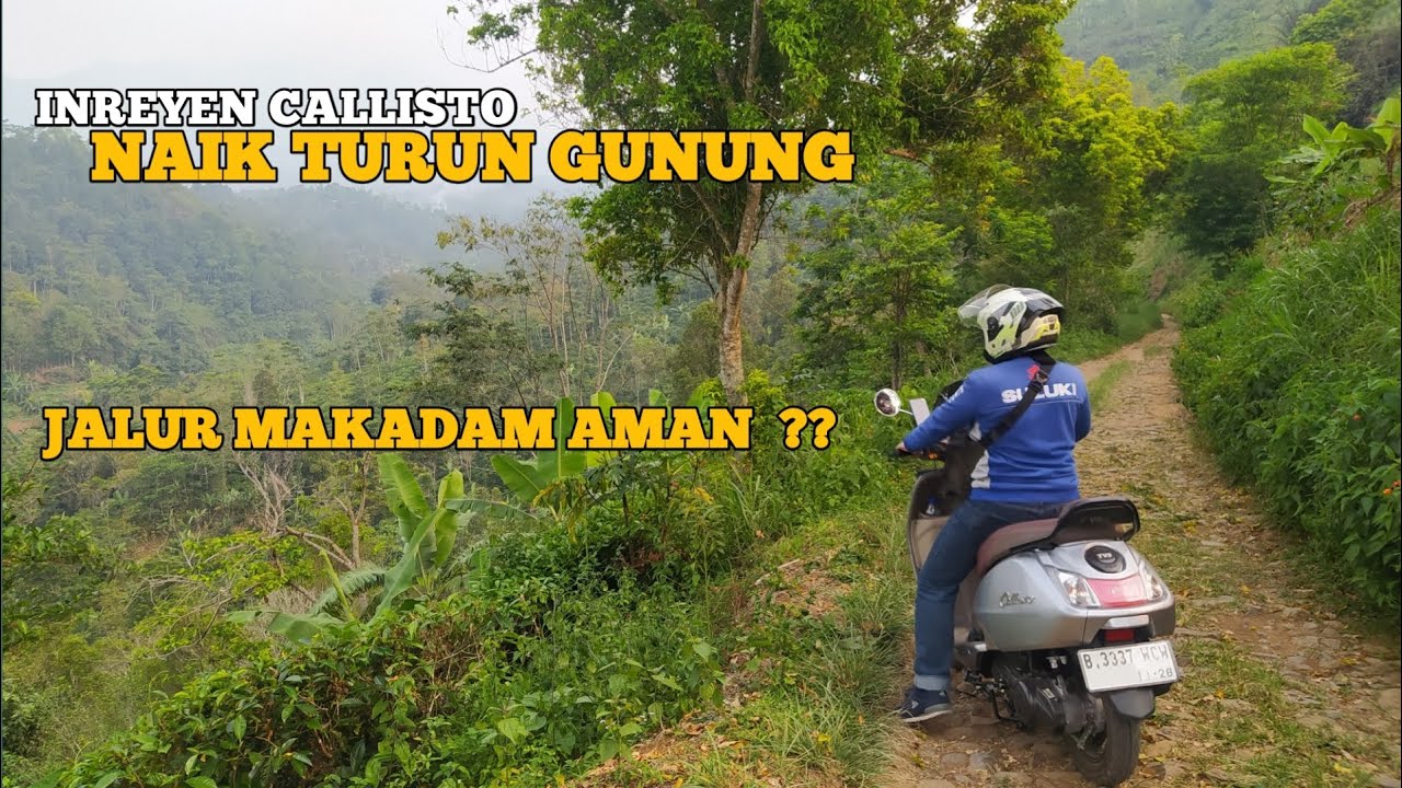 Touring Perdana TVS Callisto 300Km++ Tetap Nyaman