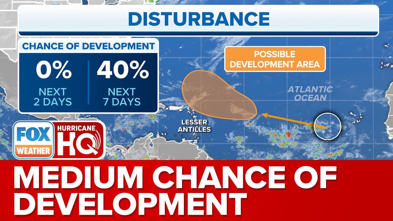 Tropical Disturbance In Atlantic Could Become Tropical Depression Over ...