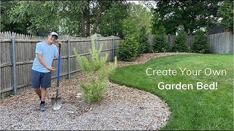 How to Create a New Garden Bed: Removing Grass, Planting, Watering, and Mulch! | Joshua