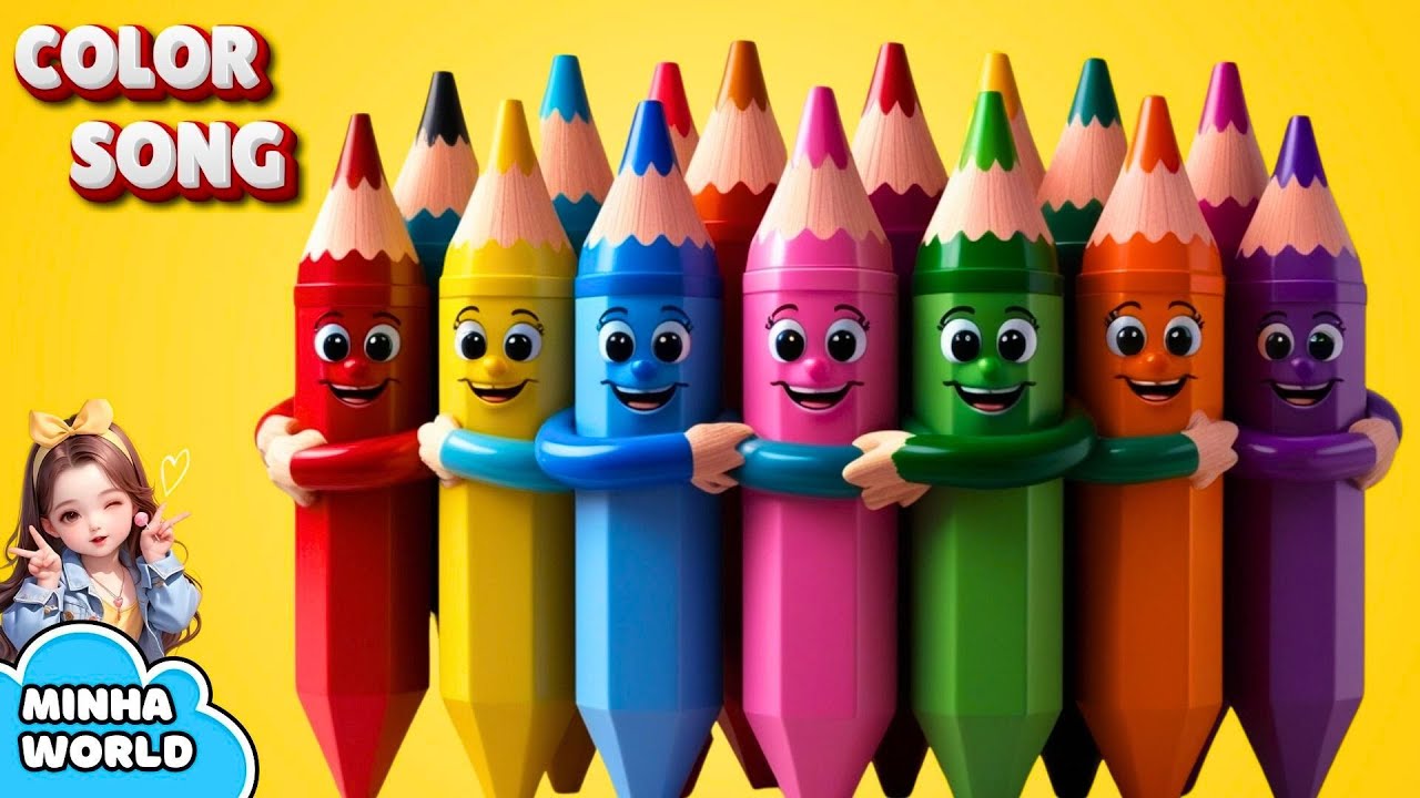 Color Song | Learn Colors | Nursery Rhymes for Kids | Color Learning ...