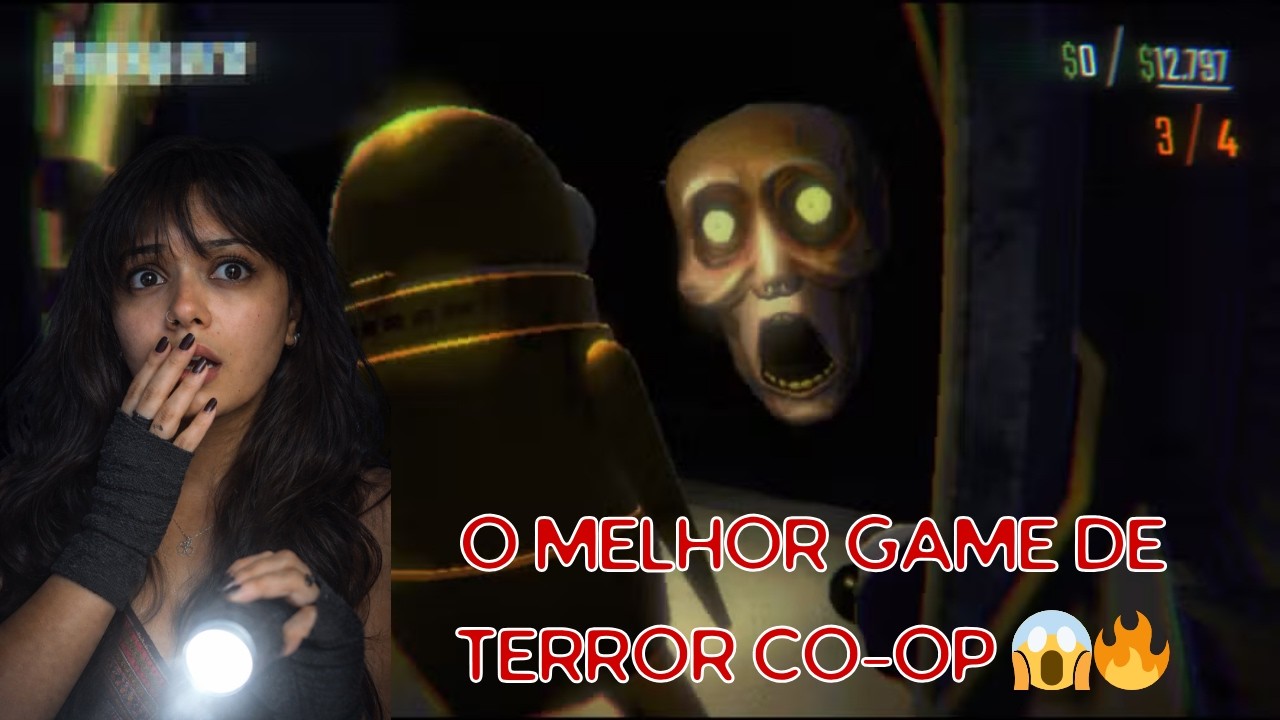 PRIMEIRA VEZ JOGANDO R.E.P.O COM AMIGOS 😱 | Terror Co-op